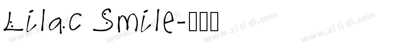 Lilac Smile字体转换